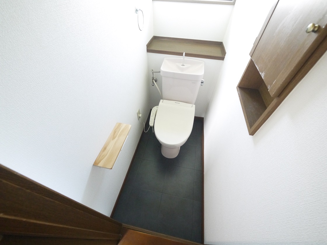 トイレはスッキリ快適ウォシュレット