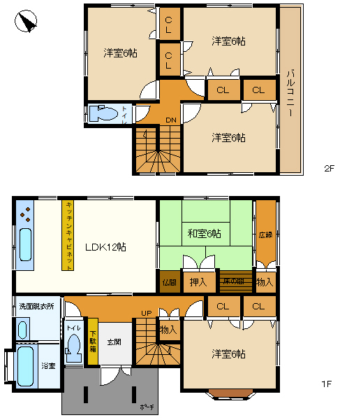 間取り図です