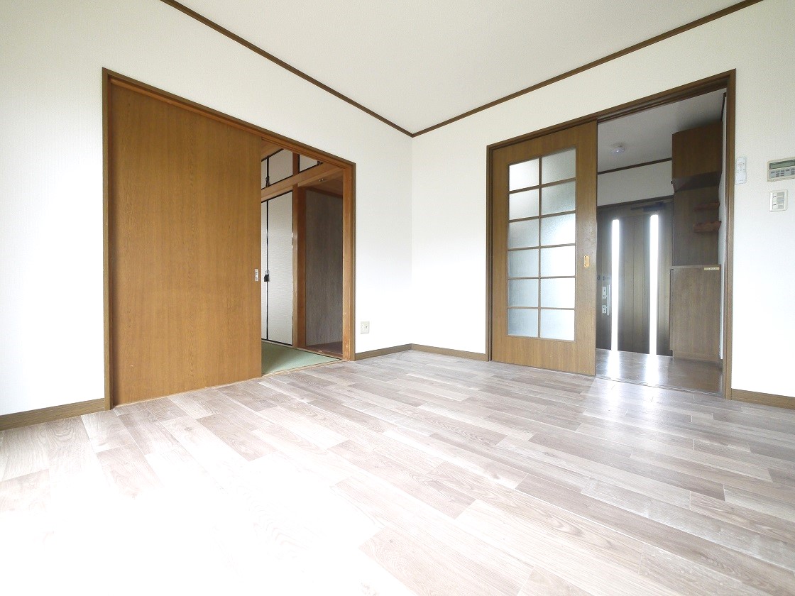 和室と続き間の開放感溢れる設計です