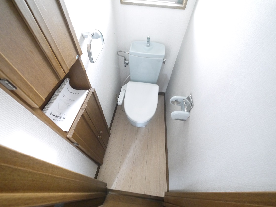トイレはスッキリ快適ウォシュレット