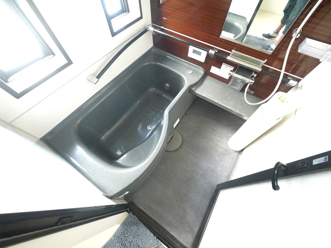 1坪以上広さを設けた浴室でゆったりバスタイム