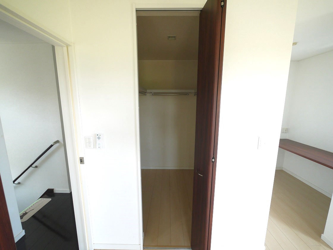 ウォークインクローゼットです