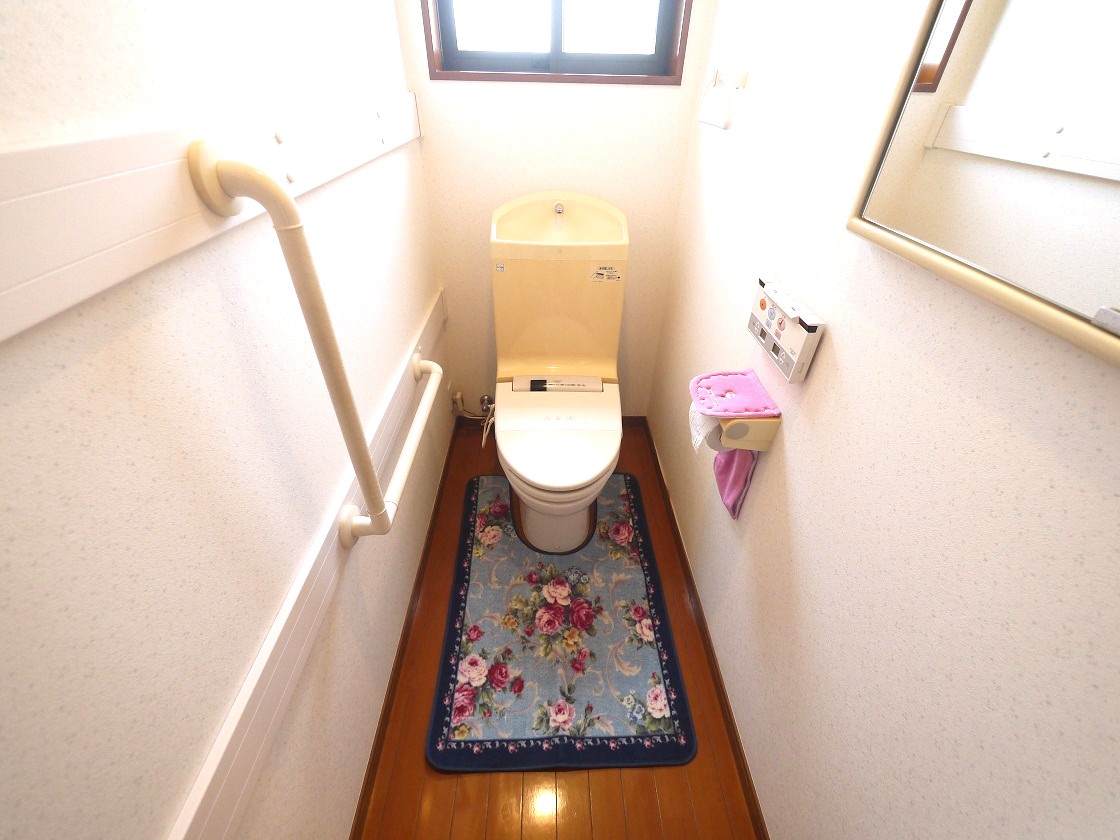 トイレはスッキリ快適ウォシュレット