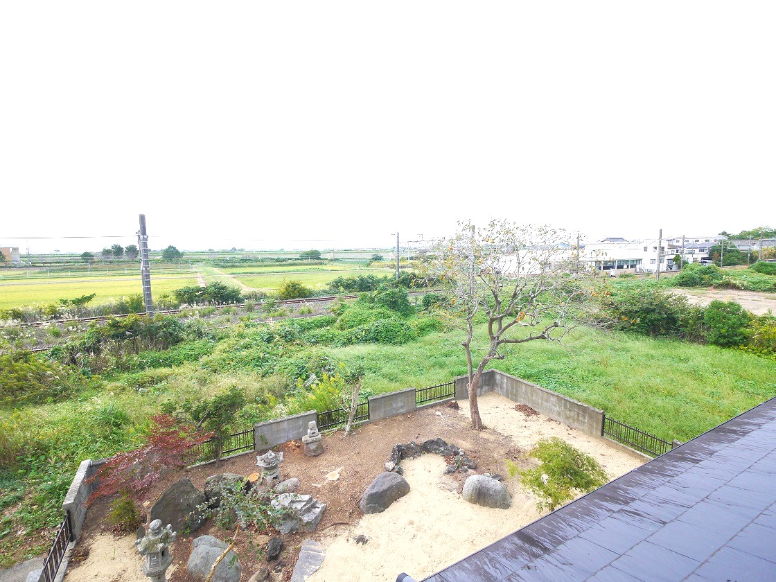 バルコニーからの眺望です