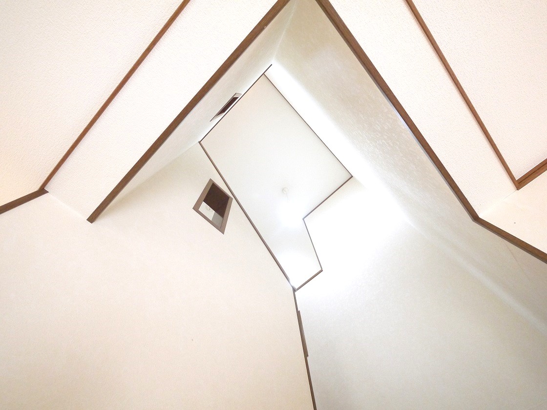 階段の吹き抜けです