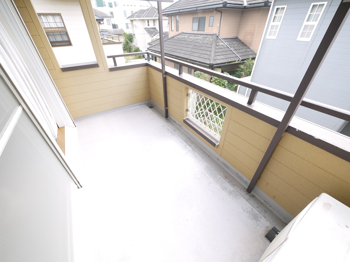 バルコニーで毎日のお洗濯もラクラク快適です