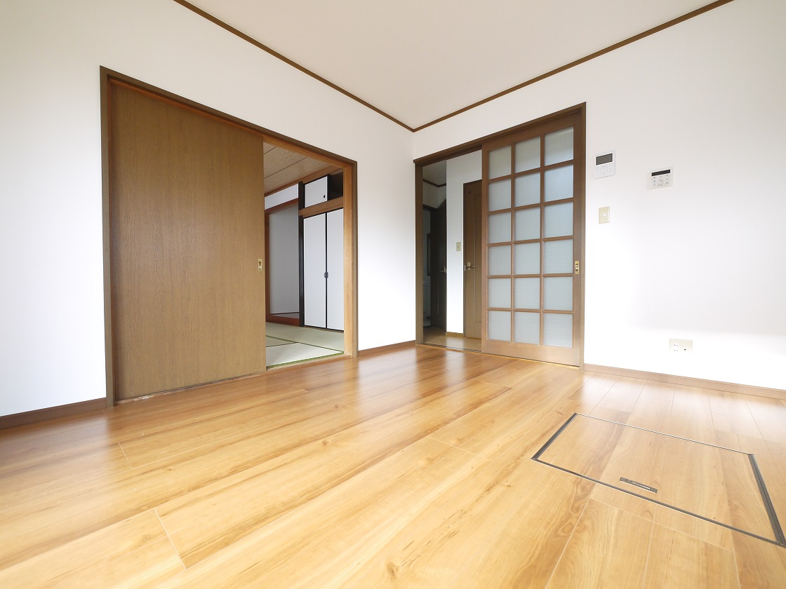 和室と続き間の開放感溢れる設計です