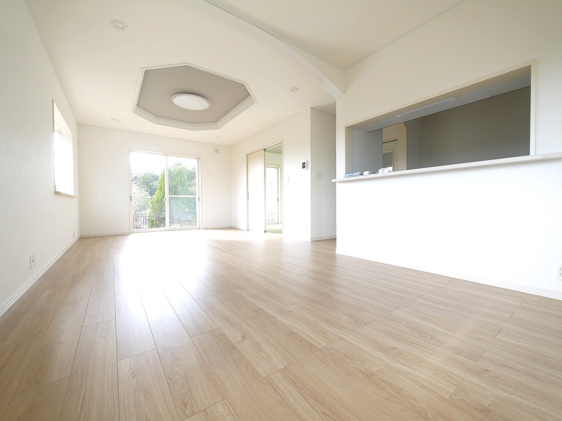 和室と続き間の開放感溢れる設計です