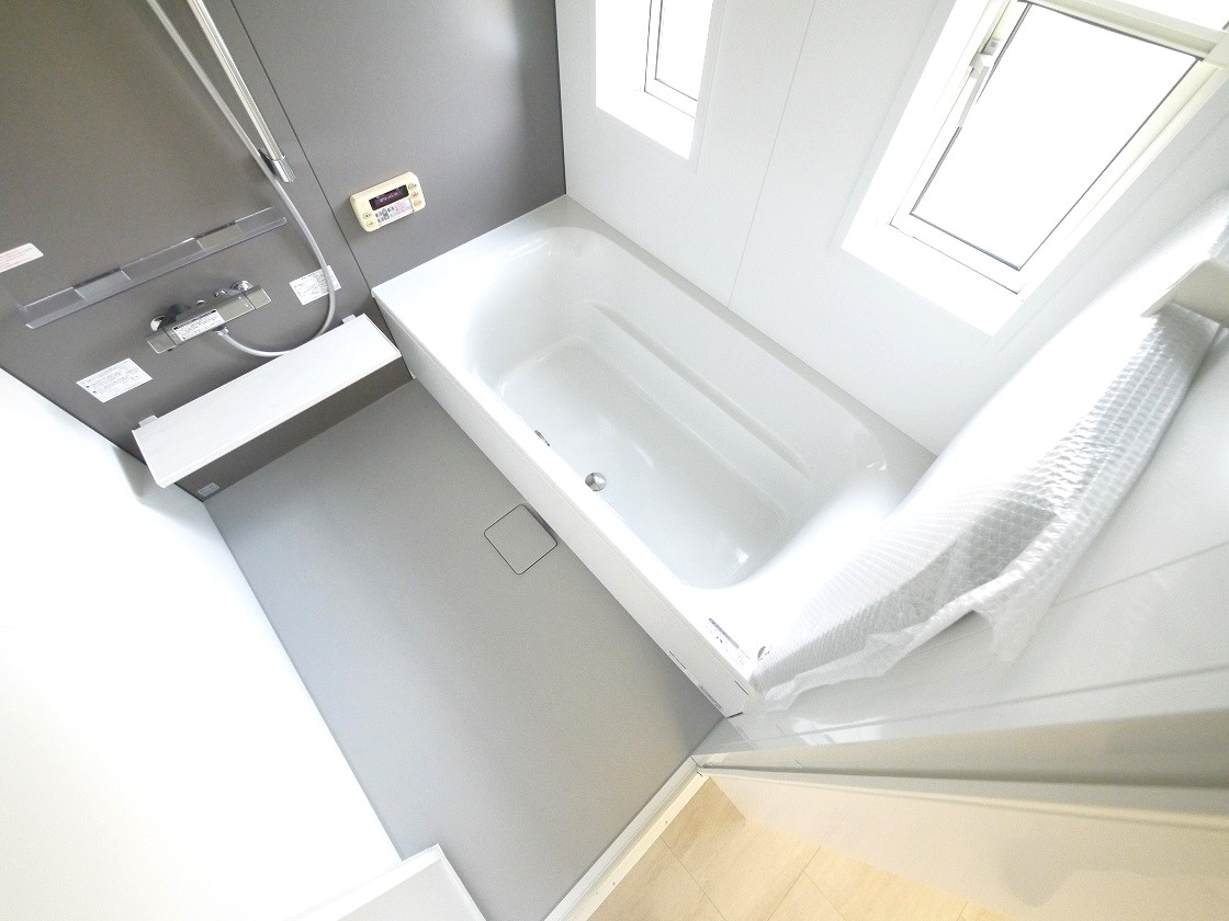 1坪以上広さを設けた浴室でゆったりバスタイム