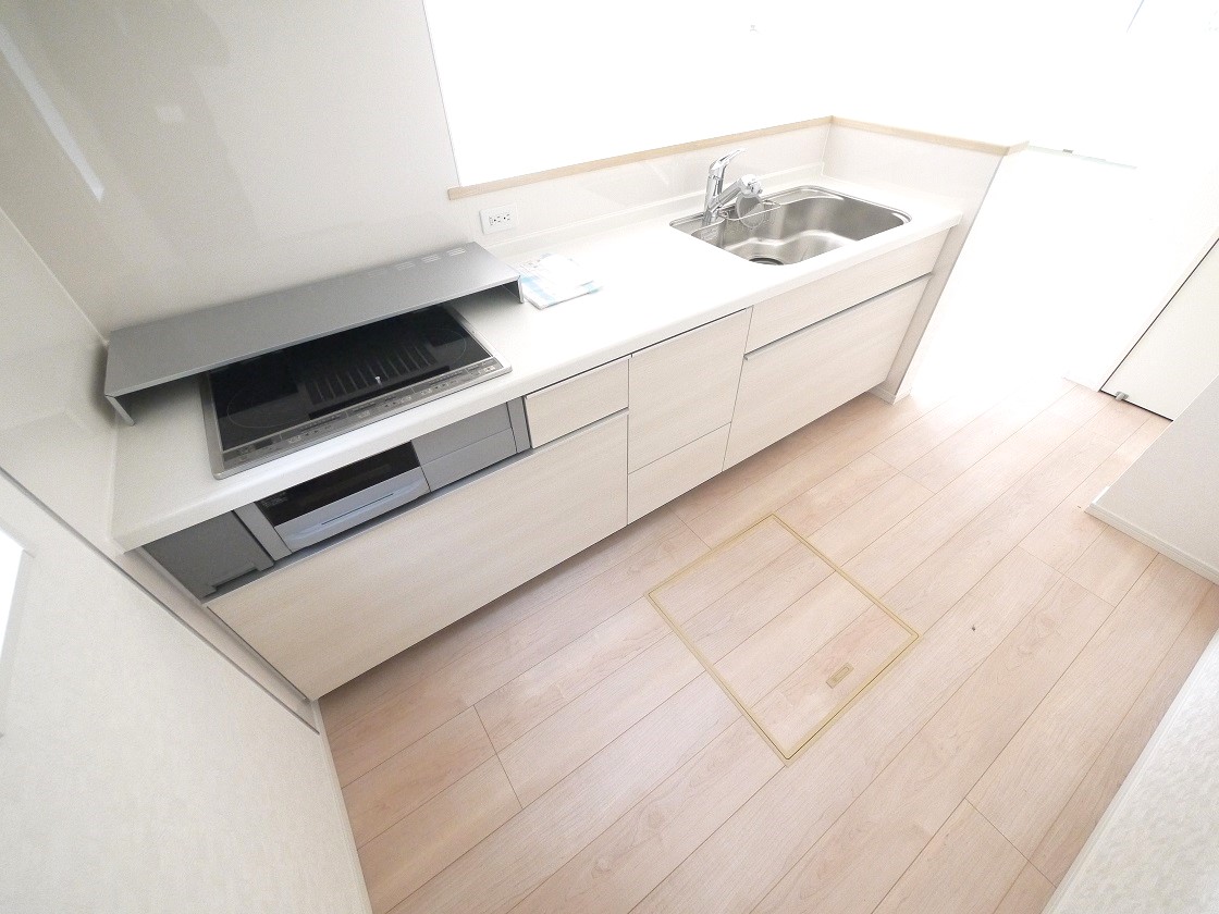 お料理好きのママにはうれしいゆったりとしたキッチンです