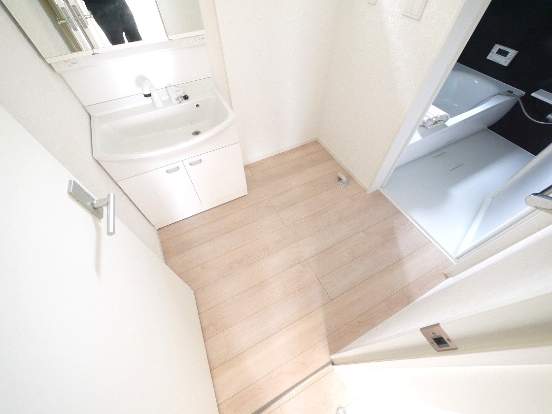 上質な洗面空間がゆとりの時間を演出します