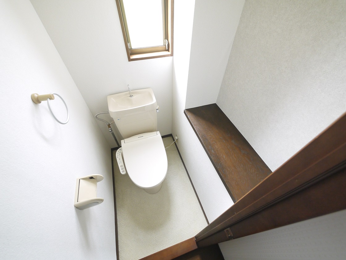 トイレはスッキリ快適ウォシュレット