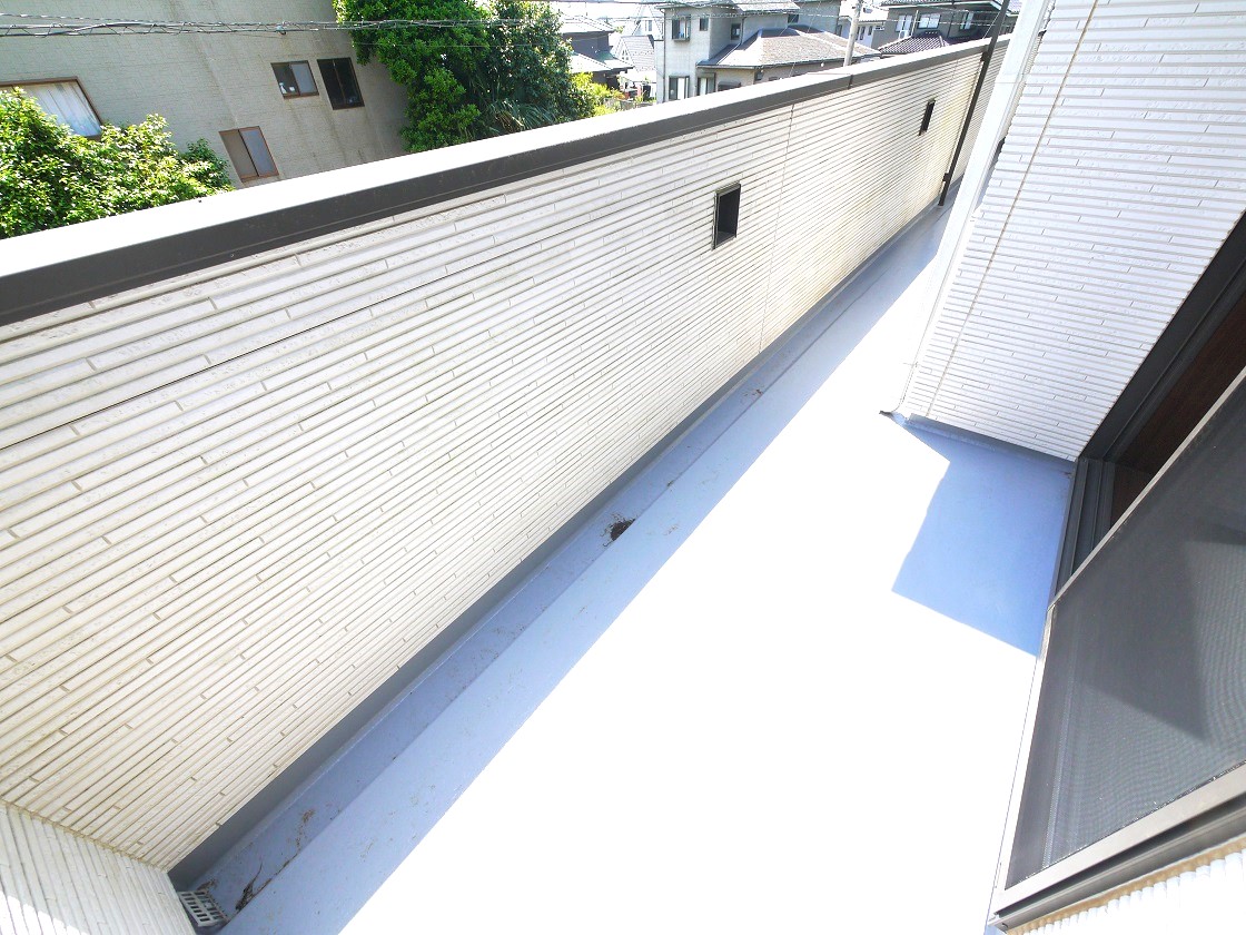 バルコニーで毎日のお洗濯もラクラク快適です