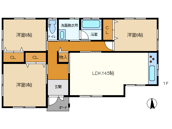間取り図です