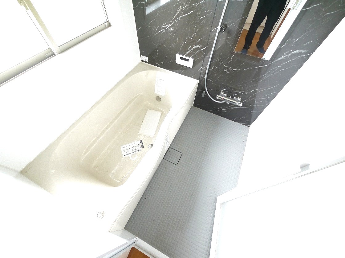 1坪以上広さを設けた浴室でゆったりバスタイム
