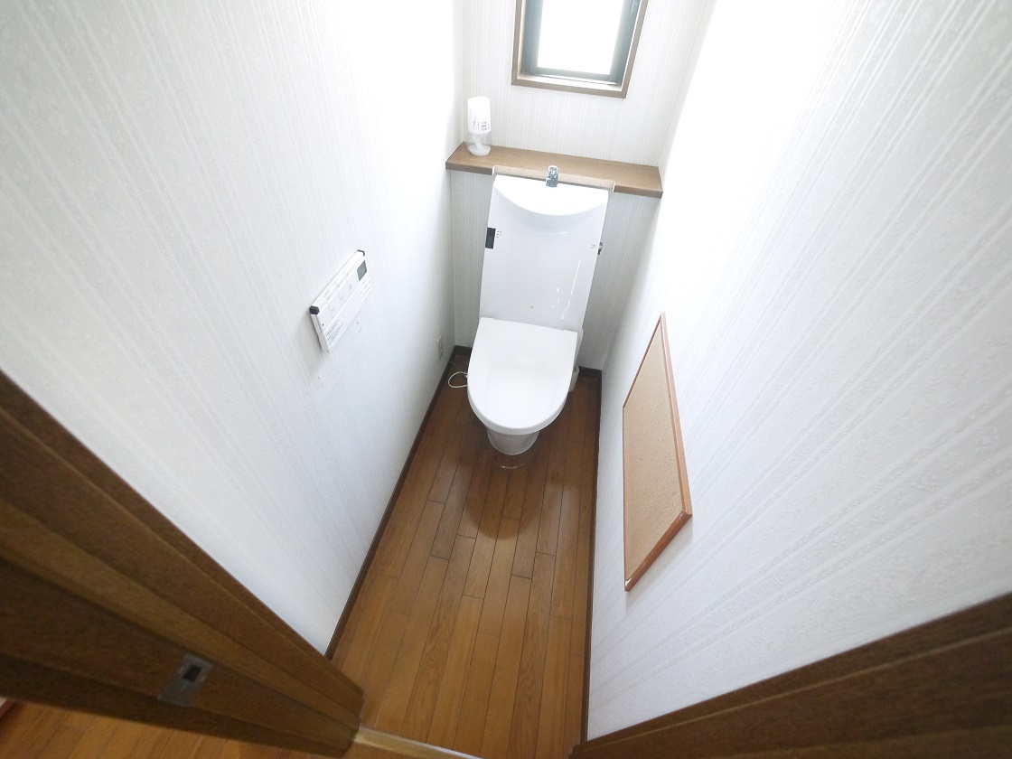 トイレはスッキリ快適ウォシュレット