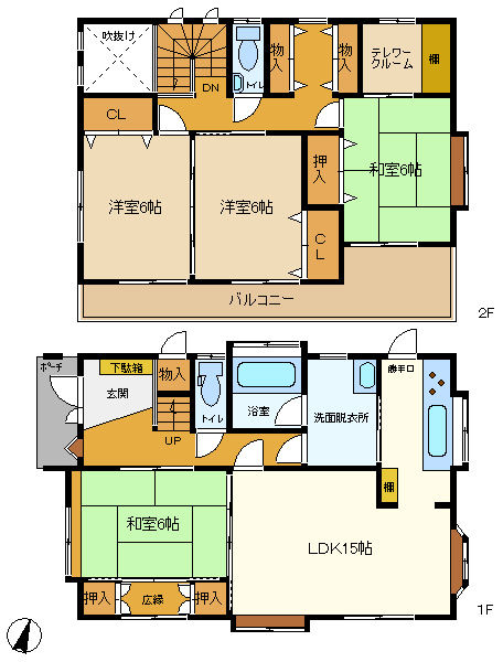 間取り図です