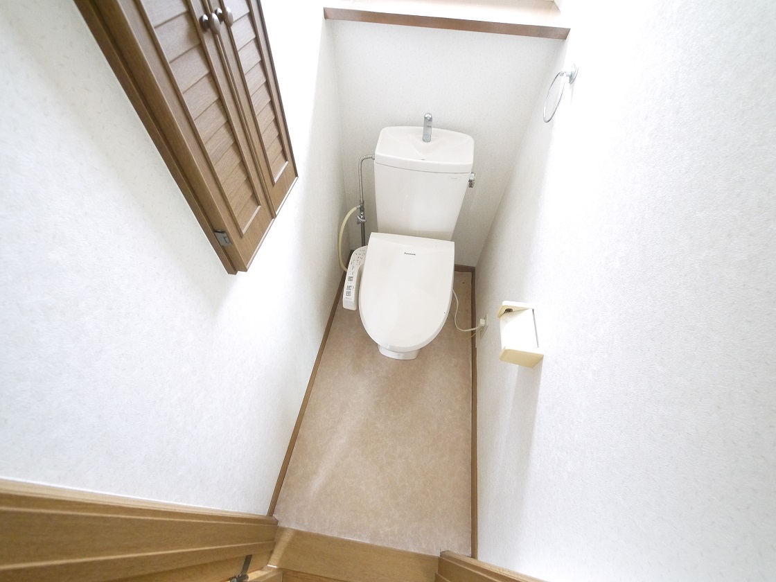 トイレはスッキリ快適ウォシュレット