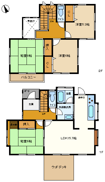 間取り図です