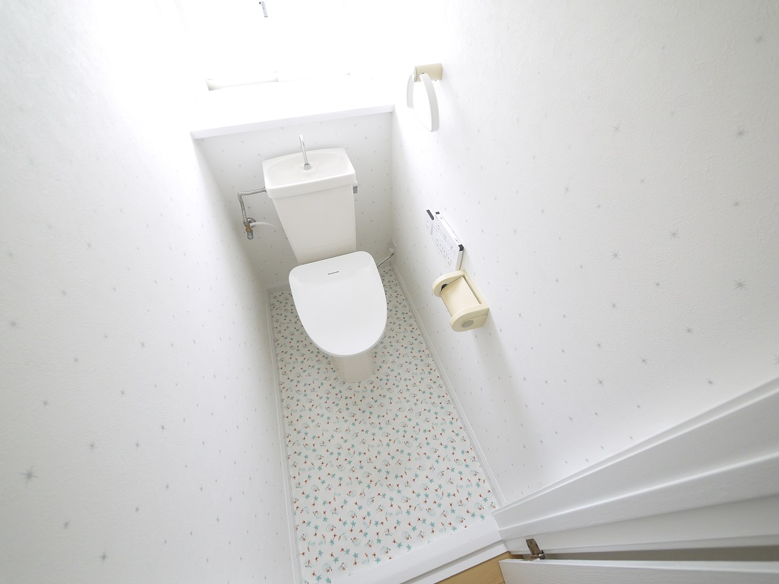 トイレはスッキリ快適ウォシュレット