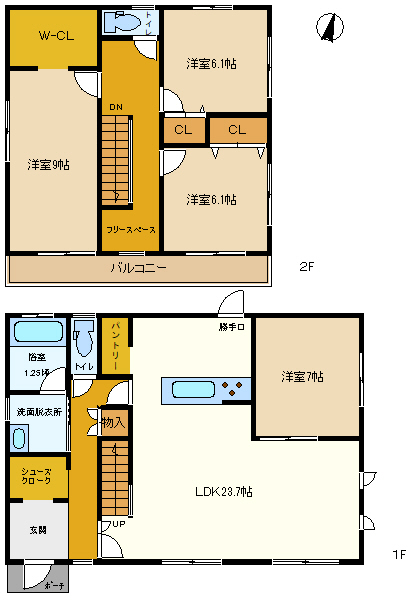 間取り図です