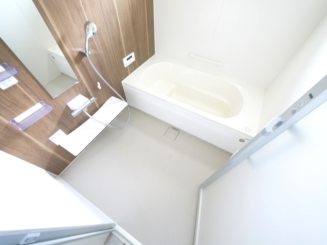 1.25坪広さを設けた浴室でゆったりバスタイム