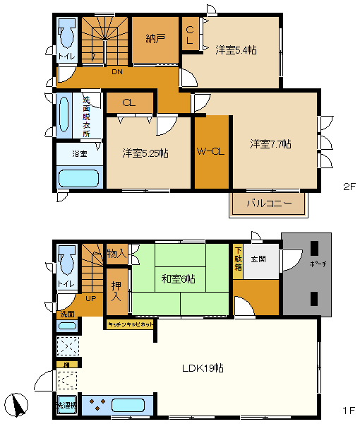 間取り図です