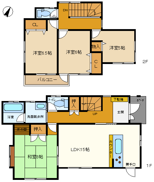間取り図です