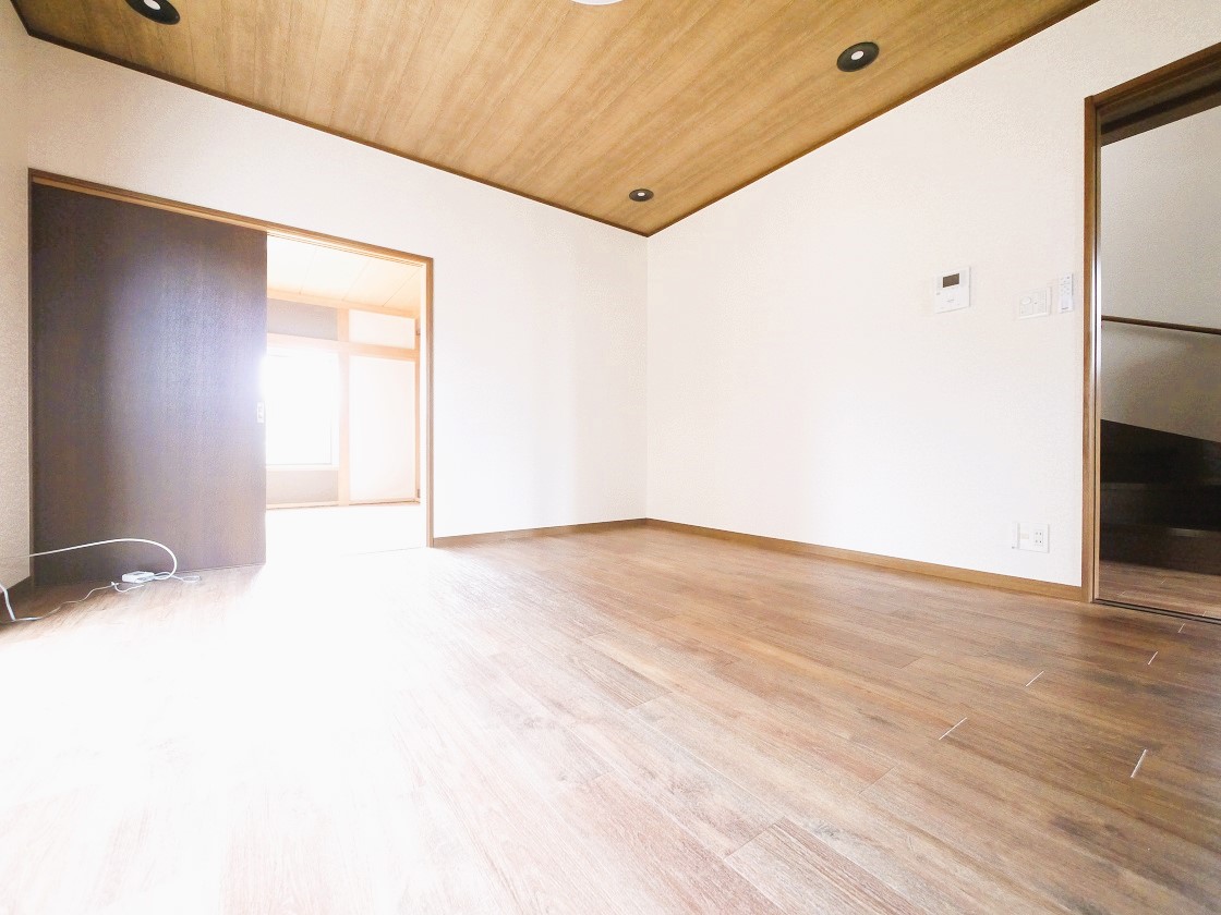 和室と続き間の開放感溢れる設計です