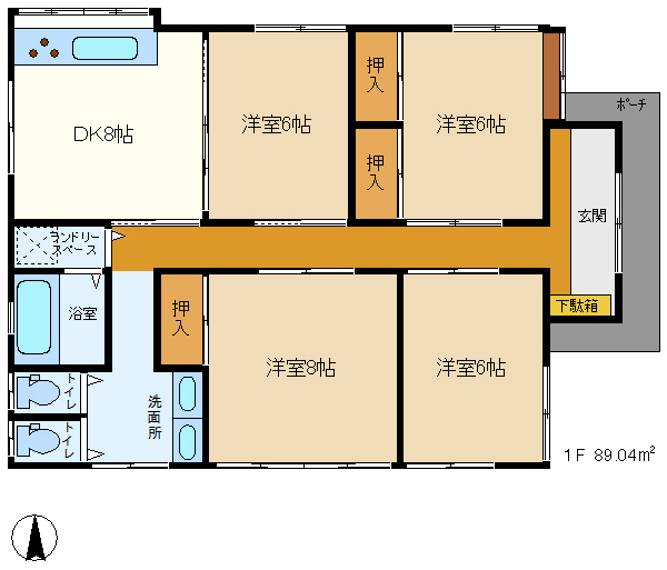 間取り図です