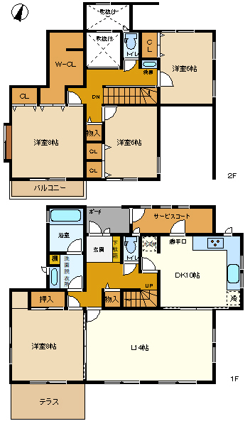 間取り図です