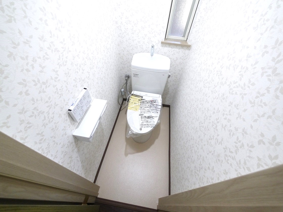 トイレはスッキリ快適ウォシュレット