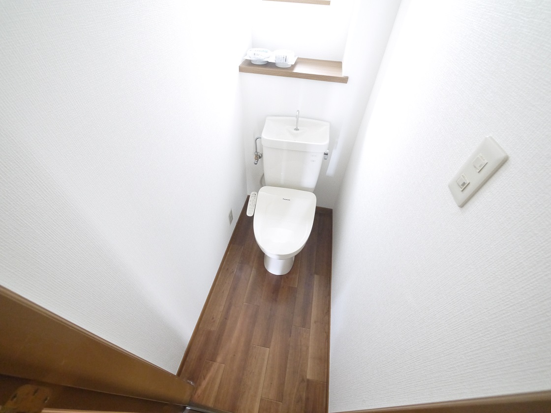 トイレはスッキリ快適ウォシュレット