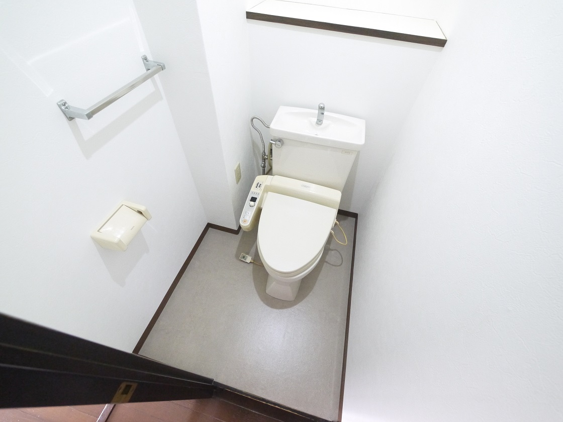 トイレはスッキリ快適ウォシュレット