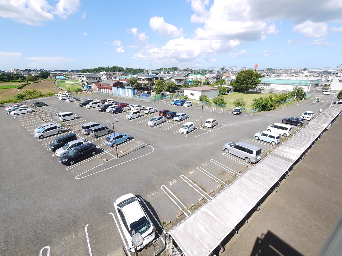 駐車場です