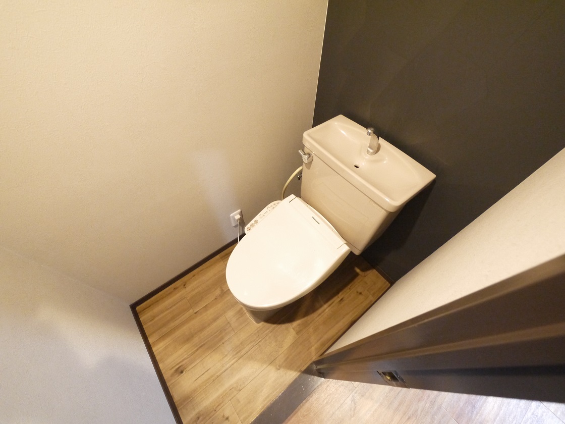 トイレはスッキリ快適ウォシュレット